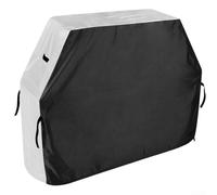 Heibteny Housse de protection imperméable pour barbecue d'extérieur avec sangles réglables, pour la plupart des barbecues standard, tissu Oxford robuste, résistant aux UV, noir (420 D 170 x 61 x 117