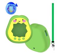 HEIBTENY Housse en silicone souple et imperméable pour console de jeu Tamagotchi Paradise Pet avec protection anti-rayures et cordon de fixation portable, pour Tamagotchi Paradise Series