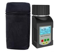 HEIBTENY Humidimètre numérique 25 types de grains - Testeur d'humidité pour grains de café - Écran LCD portable - Stockage de données - Compensation de température