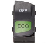 HEIBTENY Interrupteur d'arrêt Auto Start Stop Eco pour Smart 451 pour Fortwo 2008-2014, Bouton-poussoir, Vert, Automatique