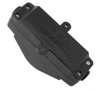 HEIBTENY Interrupteur en ligne étanche IP67 220 V CC 30 A - Interrupteur à bascule pour utilisation en extérieur - Noir