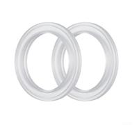 HEIBTENY Joint Silicone Café 65x48mm Étanche CM6863 | Matériau silicône pour premium, étanchéité parfaite, résistant haute température, compatible CM6863, durée de vie (2pcs)