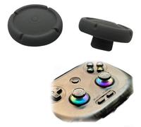 HEIBTENY Joystick de rechange confortable pour console de jeu Anbernic RG406VH - Autocollant de console portable - Installation facile - Noir