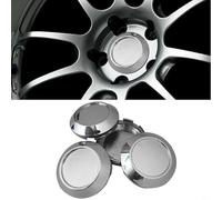 HEIBTENY Kagan Lot de 4 cache-moyeux convexes 76 mm de diamètre extérieur 72 mm en ABS noir pour Mercedes Benz séries C200 C280 S300 S350 ML350 E240 E320 (couleur galvanoplastie)