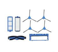 HEIBTENY Kit d'accessoires pour aspirateur RoboVac pour G40 et G40 Hybrid+ avec brosse à rouleau avec couvercle, brosses latérales et filtres pièces de rechange pour un nettoyage en profondeur