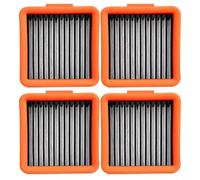 HEIBTENY Kit de filtres HEPA de rechange pour aspirateur Uwant D100 Series Wet Dry - Lavables - Capture les particules fines de poussière - Lot de 2/4 (lot de 4)