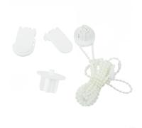 HEIBTENY Kit de fixations pour stores enrouleurs avec chaîne à perles de 300 cm, supports et ensembles d'embrayage pour réparation de stores de fenêtre intérieure et extérieure, pièces de rechange en