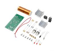 HEIBTENY Kit de montage électronique pour haut-parleur Plasma 15 W avec lecture de musique et affichage de lampe fluorescente, entrée DC 15-24 V, prise audio 3,5 mm, pour l'éducation