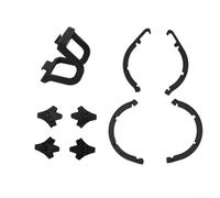HEIBTENY Kit de protection pour DJI NEO 2 avec pare-chocs en polycarbonate résistant aux chocs, protections anti-rayures et trépied pliable améliorant la hauteur pour un décollage et un atterrissage