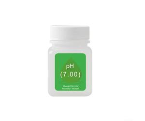 HEIBTENY Kit de solution d'étalonnage du pH 50 ml avec tampon 4.0 7.0 10.0 et liquide de stockage ORP 222 mV pour la protection de la sonde, tests précis dans les laboratoires hydroponiques (7.0)