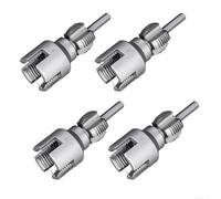 HEIBTENY Kit de Taraudage Double Fonction pour Perceuse Électrique PVC | Filetage intÃ©rieur et extÃ©rieur simultanÃ©, , compatible perceuses standard, pour idÃ©al plomberie(4 point)