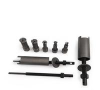HEIBTENY Kit d'outils d'extraction de roulement de moto 12 pièces en acier au carbone, pour diamètre intérieur 9 mm-23 mm, compatible avec roulements 6004 6104 6204 6304, pour vélos électriques