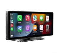 HEIBTENY Lecteur d'affichage sans fil pour voiture, écran 10" 26" pour Carplay et Android Auto avec contrôle vocal facile