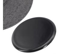 HEIBTENY Long couvercle intérieur de cuisinière à gaz en fer noir finition émail pour brûleur Sabaf tailles 55 mm, 75 mm, 100 mm 130 mm pour la protection de la maison et de la cuisine (couvercle plat