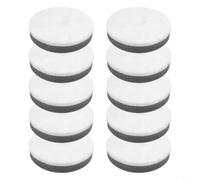 HEIBTENY Lot de 10 cartouches filtrantes en éponge de rechange pour ECOVACS pour Deebot X11 OmniCyclone, capture la poussière fine pour un air plus propre et des sols hygiéniques, facile à installer
