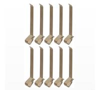 HEIBTENY Lot de 10 mécanismes à ressort en métal pour plaque de chasse Geberit de rechange pour modèles 127.000 130.000 140.300 - Installation facile