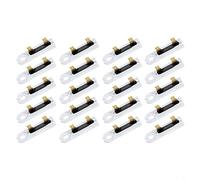 HEIBTENY Lot de 12 fusibles thermiques pour sèche-linge compatibles avec les modèles WP3392519 et 3388651, protection contre la surchauffe, installation facile, blanc, 15 x 10 x 6 cm