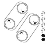HEIBTENY Lot de 2/4 sondes à viande pour Gravity Series 560/800/1050, avec pinces à barbecue et douille de sonde, accessoires de rechange pour capteur de température (4 jeux)
