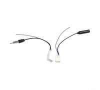HEIBTENY Lot de 2 câbles adaptateurs d'antenne pour autoradio stéréo CD pour Toyota Crown Land Cruiser, 12 V ABS faisceau de câblage connecteur mâle vers femelle, installation rapide