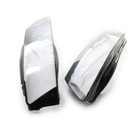 HEIBTENY Lot de 2 cache-objectifs de phare gauche et droit 8T0941029 8T0941030 - Boîtier de lampe en plastique de rechange compatible avec A5 2008-2011 - Pour montage d'éclairage