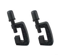 HEIBTENY Lot de 2 colliers de fixation de volant pour Logitech G25 G27 G29 G920 G923, clip de serrage fixe de rechange, pour montage sécurisé de roue de course