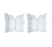 HEIBTENY Lot de 2 filtres à peluches pour sèche-linge - Pièce de rechange 752387 - Siphon à peluches en plastique compatible avec 8 Series 4 Series 6 800 iQ300 iQ500 iQ700