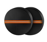 HEIBTENY Lot de 2 housses de pneu en polyester 190T très résistantes - Étanche à la poussière - Protection contre le soleil et la neige - Avec boucle réglable - Bandes réfléchissantes et poche à