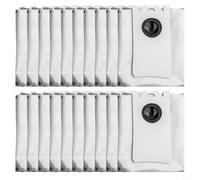 HEIBTENY Lot de 20 sacs à poussière jetables de 4,6 l compatibles avec aspirateur robot bObsweep - Accessoires de rechange en tissu non tissé - Bleu