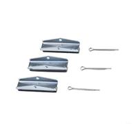 HEIBTENY Lot de 3 pierres de rechange pour cylindre de moteur - Grain 220 - Pour piston de frein réglable de 3,8 cm, 5,1 cm, 7,6 cm, 10,2 cm - Kit de réparation automobile robuste (2,8 cm)