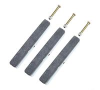 HEIBTENY Lot de 3 pierres de rechange pour cylindre de moteur - Grain 220 - Pour piston de frein réglable de 3,8 cm, 5,1 cm, 7,6 cm, 10,2 cm - Kit de réparation automobile robuste (7,6 cm)