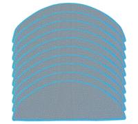 HEIBTENY Lot de 4/10 chiffons de nettoyage pour Roomba pour Combo pour Vac pour Essential Y0140, Y0110, Y0112, Q0120 - Lot de 10 chiffons de rechange en microfibre