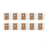 HEIBTENY Lot de 4/10 sacs à poussière pour aspirateur robot Aonus I8 - Pièces de rechange conçues pour une collecte et une élimination sécurisées de la poussière (lot de 10)