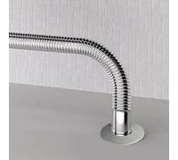 HEIBTENY Lot de 4 cache-tubes décoratifs en acier inoxydable pour robinet de douche AC pour tuyaux d'égout, anti-rouille, anti-cernes avec fort, (diamètre intérieur de l'alésage 5,2 cm)