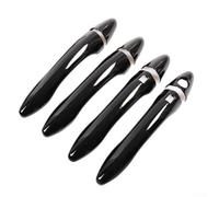 HEIBTENY Lot de 4 enjoliveurs de poignée de porte en plastique ABS pour Kia Optima K5 2011 2015, élégante mise à niveau extérieure, résistante aux rayures