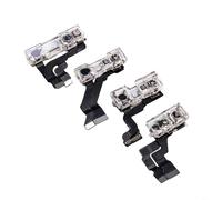 HEIBTENY Lot de 4 protecteurs d'objectif d'appareil photo MATRIX compatibles avec X à Pro Max, film ABS transparent, anti-traces de doigts, anti-poussière, découpe précise, compatible avec les coques