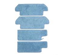 HEIBTENY Lot de 4 serpillères pour Hobot Legee 7 pour aspirateur de sol Tapis Pas d'espace mort Chiffon de nettoyage Tampon de nettoyage Robot Accessoires
