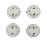 HEIBTENY Lot de 4 supports de douille d'ampoule de feu arrière pour BMW Série 7 E23, E32, E38, E65, E66, E67, F01, F02, F03, F04, G11, G12, X3 E83, F25, X5 E53, E70, F15, F85 1997 -2016