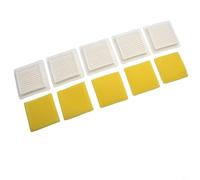 HEIBTENY Lot de 5 filtres à air pour CH-O SRM-2620 SHC-2620 - En plastique et éponge