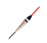 HEIBTENY Lot de 5 flotteurs de pêche verticaux en bois de balsa 2 G/3 g/4 g pour la mer, lancer long, haute visibilité, tige multicolore stable, forme allongée pour le surf en eau libre (2 g)