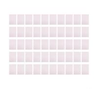 HEIBTENY Lot de 50 feuilles de papier de transfert thermique A4 pour t-shirts légers, impression à jet d'encre pour tissu en coton mélangé, kit d'impression personnalisé, blanc, 297 x 210 mm