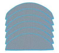 HEIBTENY Lot de 6 chiffons de rechange en microfibre compatibles avec ILIFE V20, D10, L10, Lydsto R1D Edge, Roidmi Eve S Robot Aspirateur