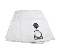 HEIBTENY Lot de 6 sacs à poussière en polaire compatibles avec METABO ASR 25 L pour SC, ASR 2025, ASR 35, ASR 50 L pour aspirateurs SC, sacs filtrants souples pour une collecte efficace des débris