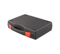 HEIBTENY Mallette de transport rigide pour outils avec insert en mousse personnalisable, boîte de rangement en polypropylène anti-explosion pour le camping, la chasse, la pêche, récipient de