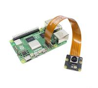 HEIBTENY Module de caméra autofocus IMX708 12 MP avec objectif grand angle de 75° et 120°, prise en charge HDR, pour Raspberry Pi 4B, 5 et Zero Series Board (75° jour)