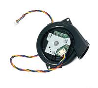 HEIBTENY Moteur de ventilateur de rechange pour aspirateur robot Cecotec Conga 8290, pièce d'assemblage de turbine d'aspiration en plastique noir, accessoire facile à installer pour une performance de
