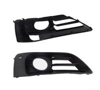 HEIBTENY Paire de coques de feux de brouillard avant pour série 2 F45 2015-2018, lunette de rechange en ABS noir, OE 51117407698 51117407697, pour extérieur non déformable