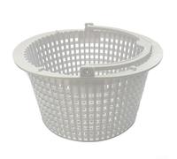 HEIBTENY Panier de skimmer 6,5 × 9,5 × 12 cm, panier de rechange pour skimmer standard, pré-filtre de piscine, tamis de piscine 6,5" de diamètre, avec poignée pour un retrait facile, pour panier