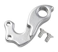 HEIBTENY Patte de dérailleur arrière en alliage d'aluminium pour Boardman, Fuji, GT, Diamondback, crochet de queue de vélo, support de suspension avec vis pour vélo de montagne et vélo de route (noir)