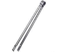 HEIBTENY Pince à barbecue en acier inoxydable avec poignée antidérapante, résistance aux hautes températures pour servir en toute sécurité des ailes de poulet, des légumes, des salades en plein air (1