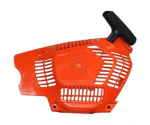 HEIBTENY Plaque de traction de rechange pour tronçonneuse H555 556 - Orange - Pour poignée de recul avec espacement précis des trous - Pièce de réparation légère